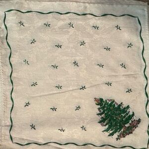 Spode Christmas Tree Dinner Napkins
